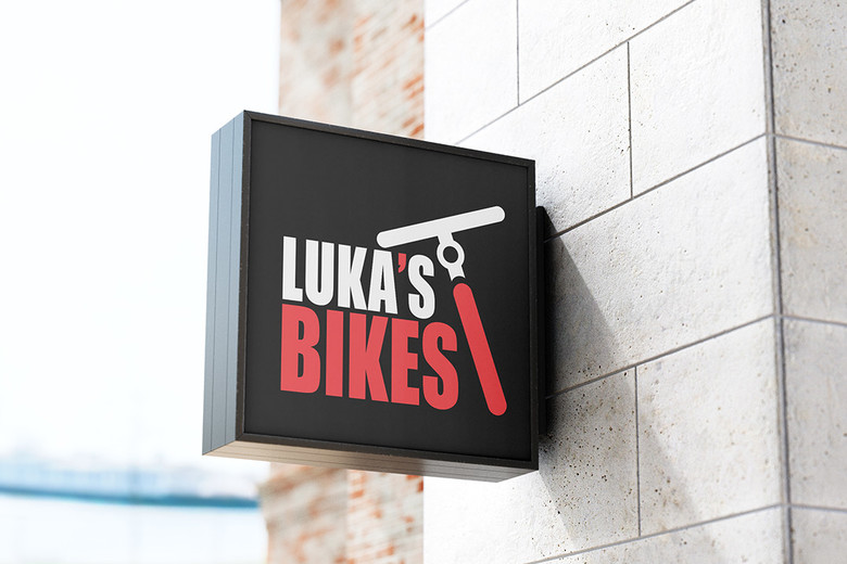 Luka s Bikes: Celostna grafična podoba